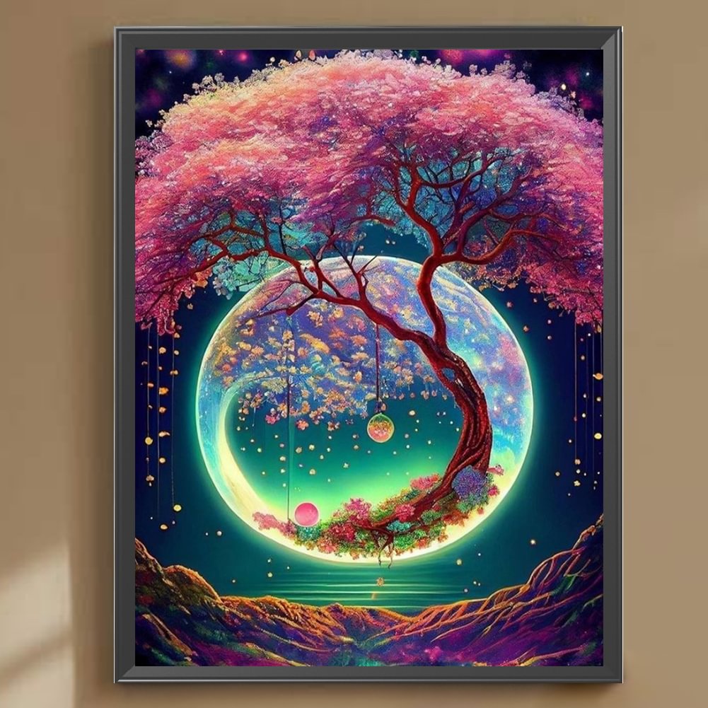 Tree Flower | Diamond Painting