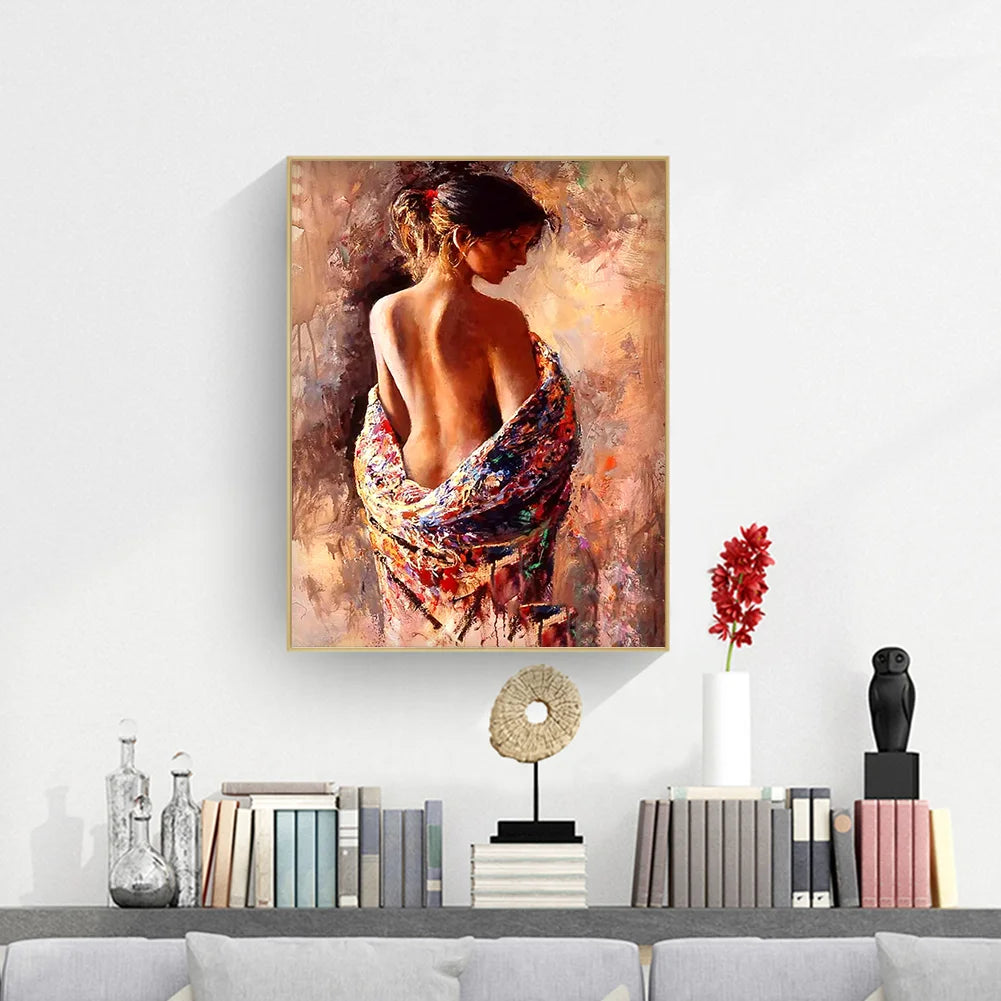 Beautiful Girl | Diamond Painting