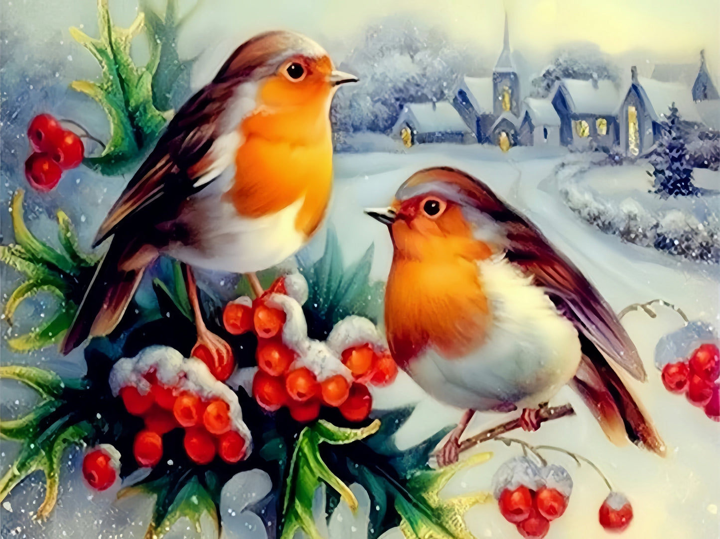 Robin Bird | Diamond Painting