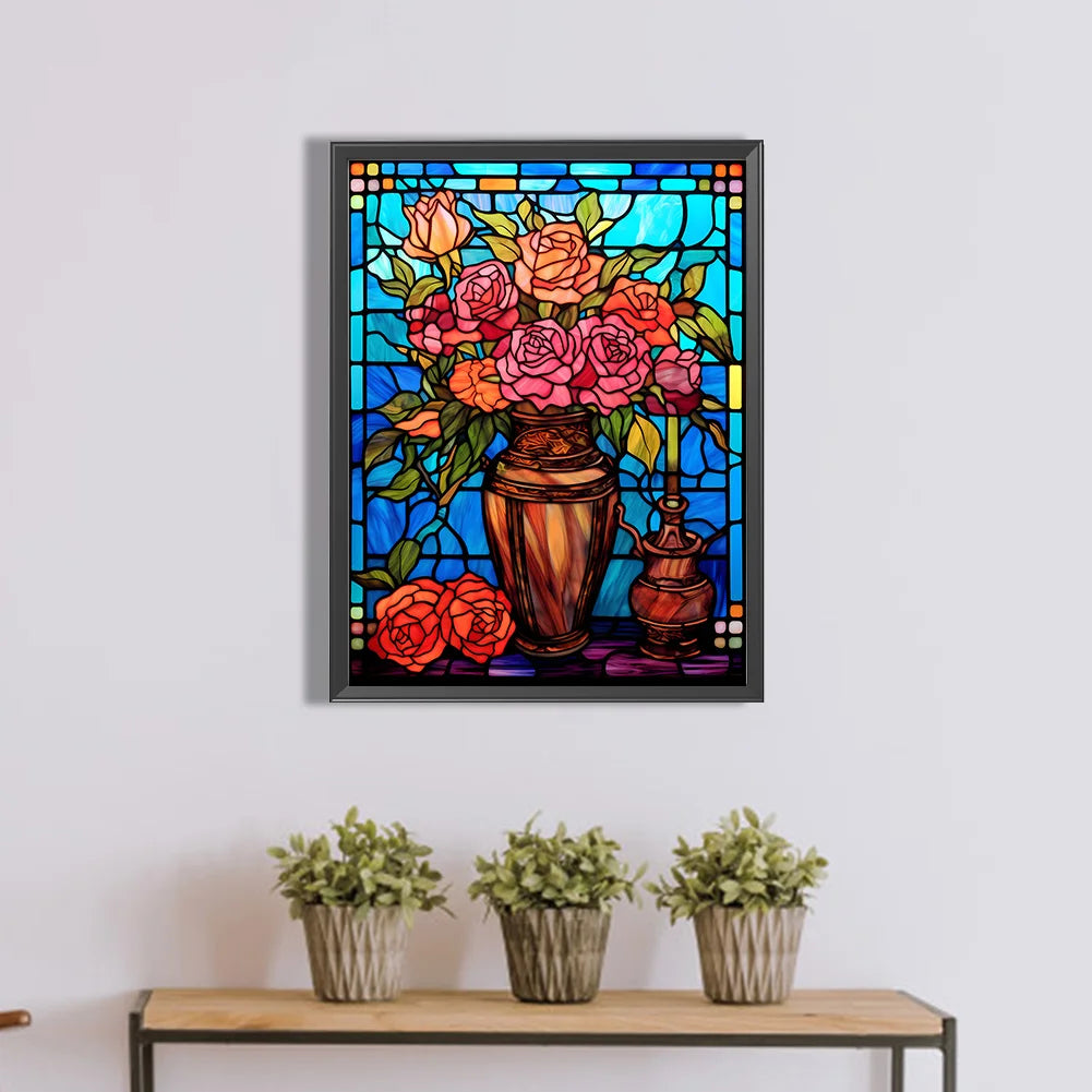 Flower In The Vase | Diamond Painting