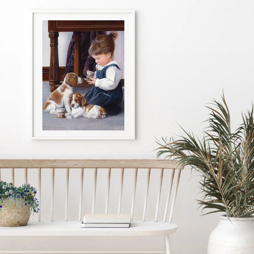 Beautiful Girl | Diamond Painting