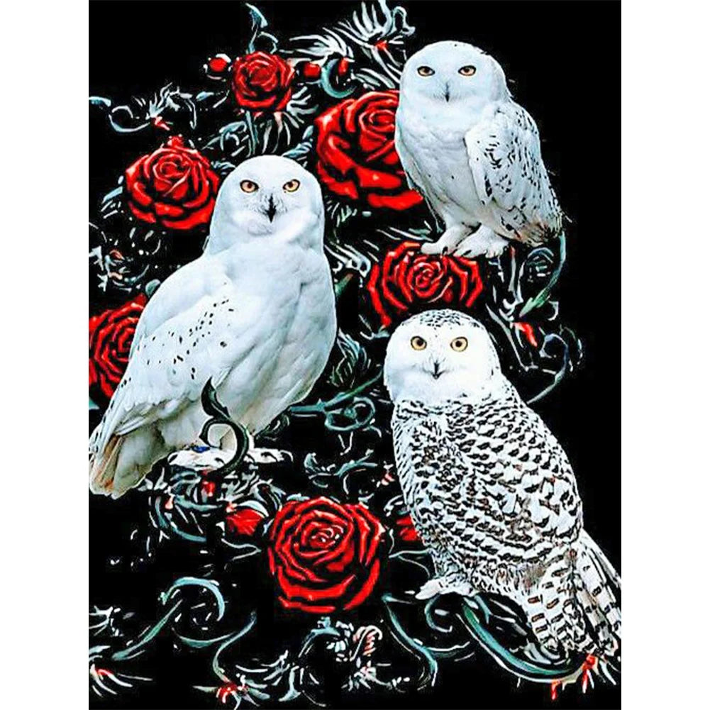 White Owl | Cross Stitch Embroidery