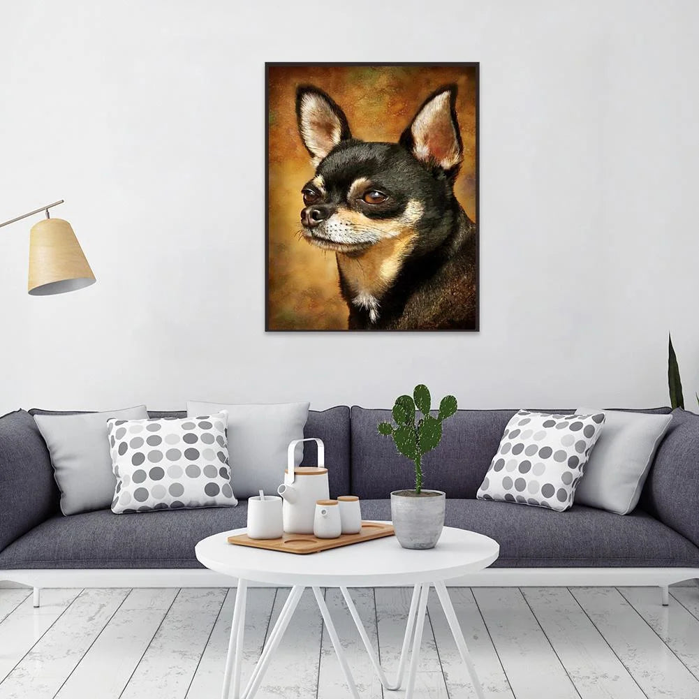 Smart Dog Chihuahua | Diamond Painting