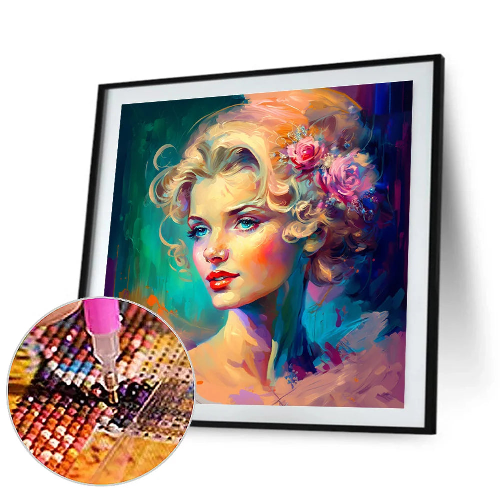 Beautiful Girl | Diamond Painting