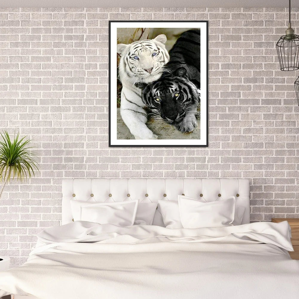 White Tiger | Diamond Painting