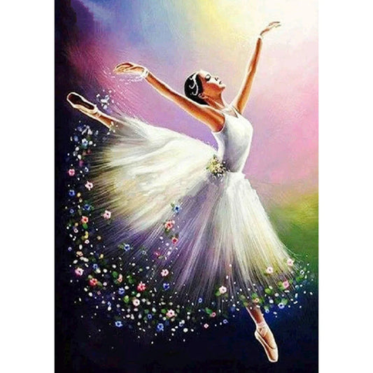 Ballerina Girl | Cross Stitch Embroidery