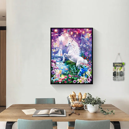 White Horse | Diamond Painting