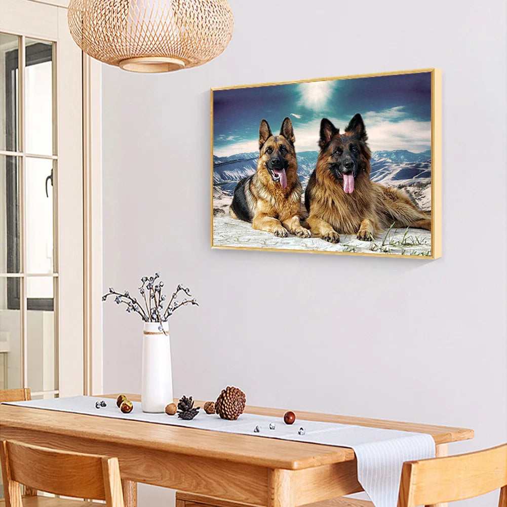 Mountain Dog German Shepherd | Diamond Painting