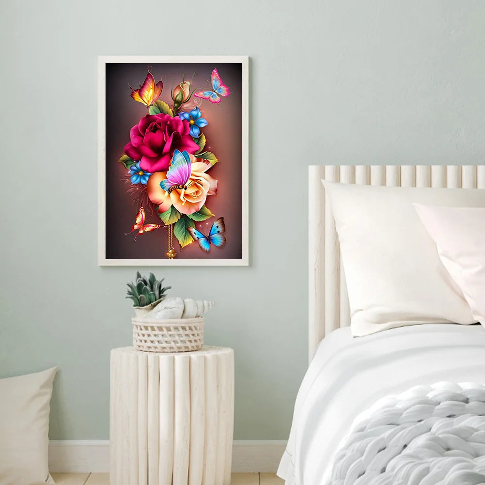 Butterfly Flower | Diamond Painting