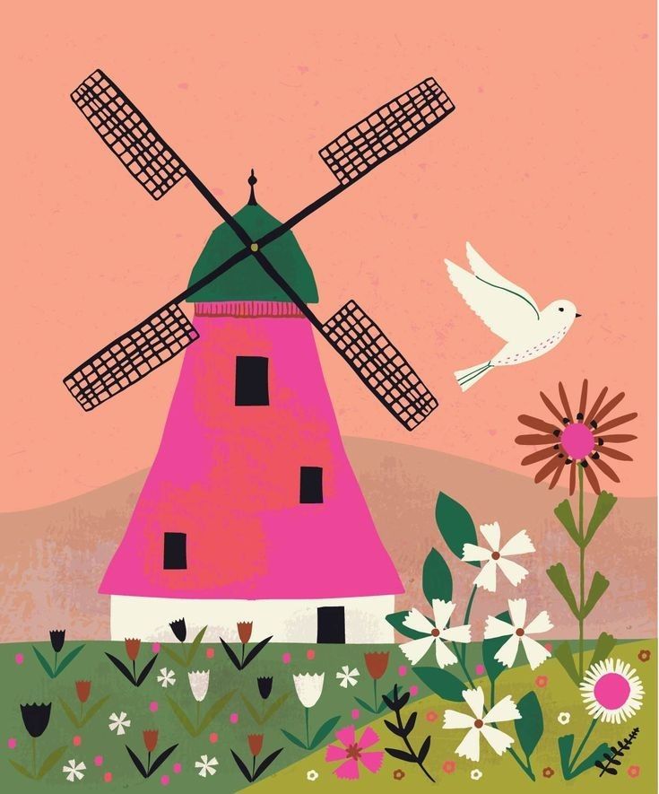 Windmill | Diamond Painting