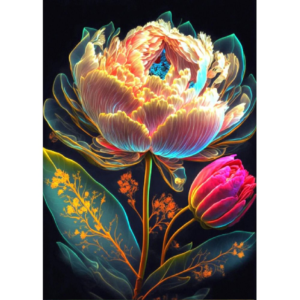 Elegant Flower | Diamond Painting