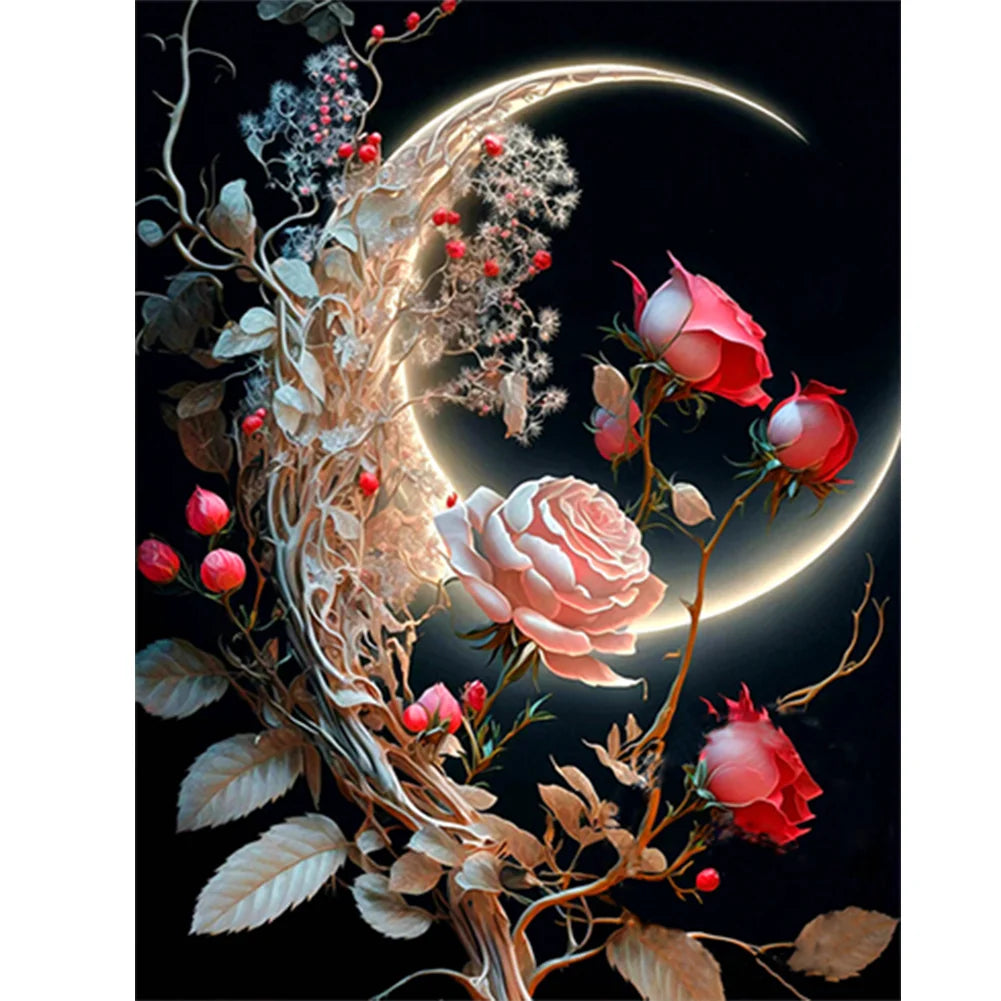 Moon Flower | Diamond Painting