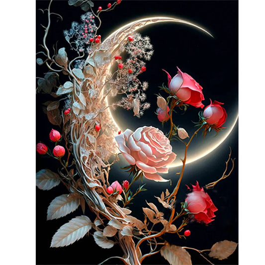 Moon Flower | Diamond Painting