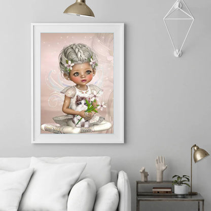 Beautiful Girl | Diamond Painting