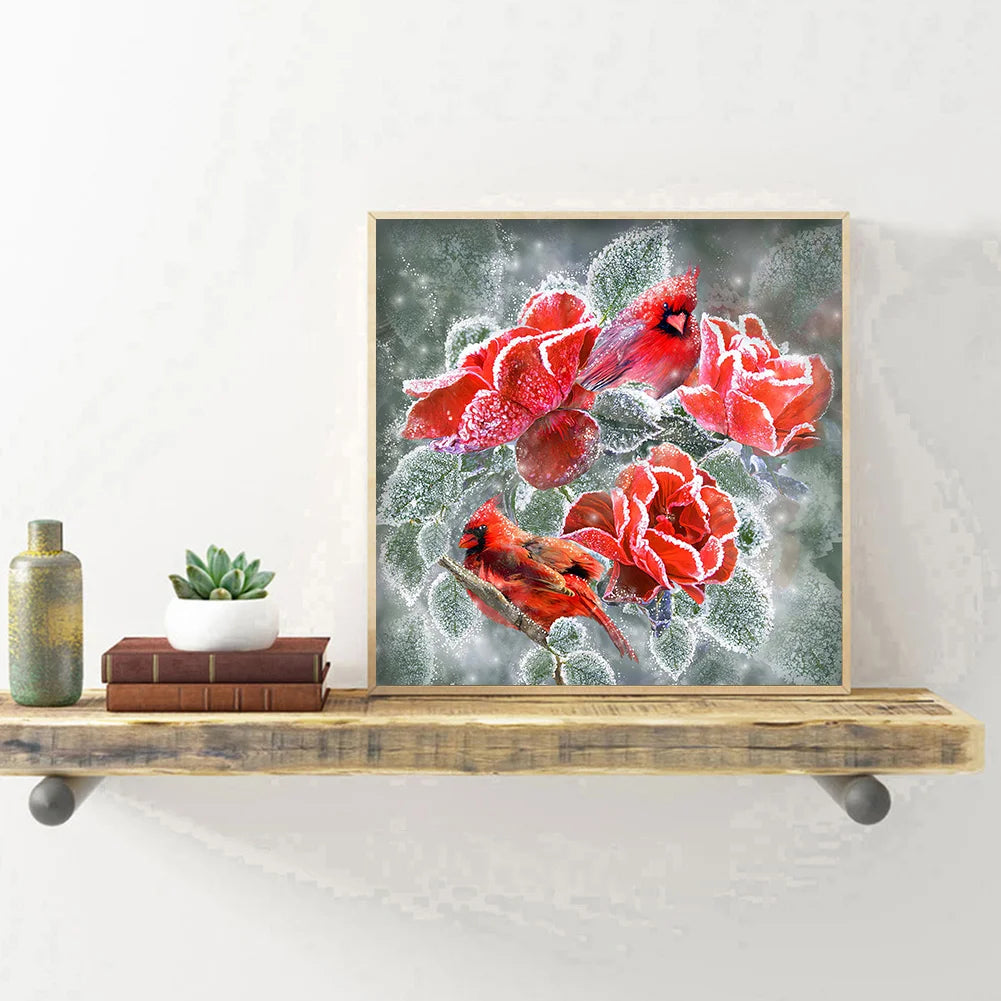 Red Cardinal Bird | Diamond Painting