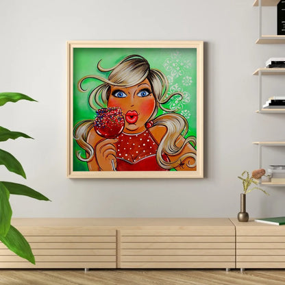 Beautiful Girl | Diamond Painting