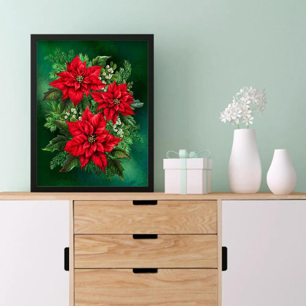 Red Flower | Diamond Painting