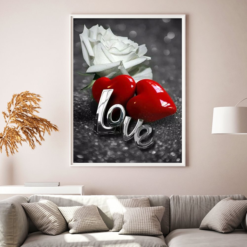 Love Flower | Diamond Painting