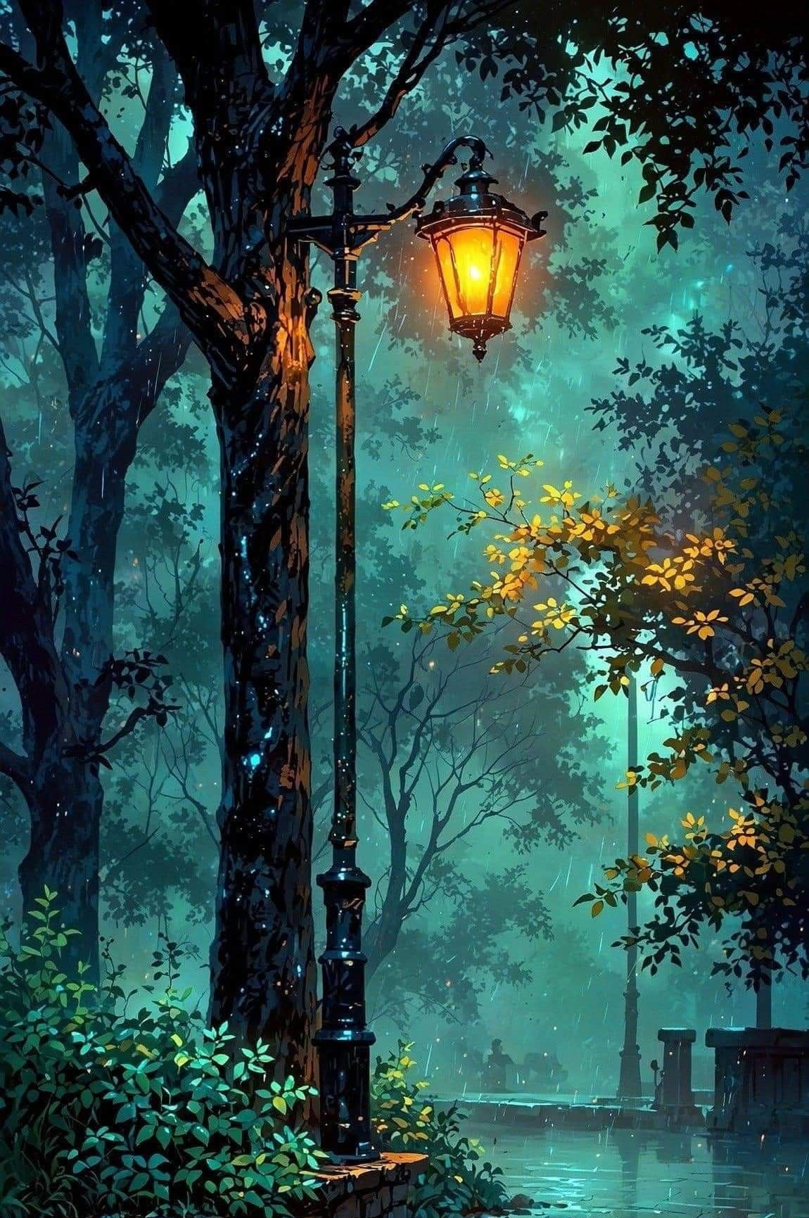 Street Lamp | Diamond Painting