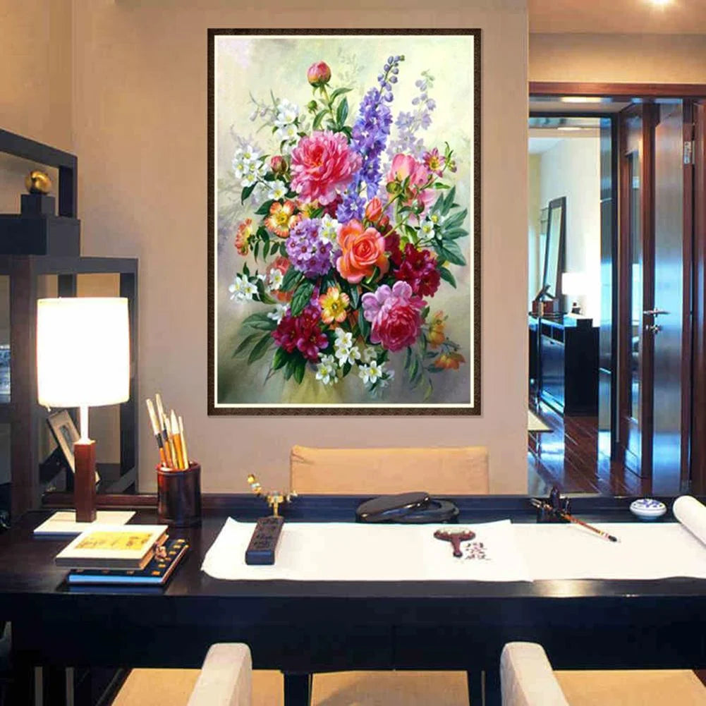 Colorful Flower | Diamond Painting