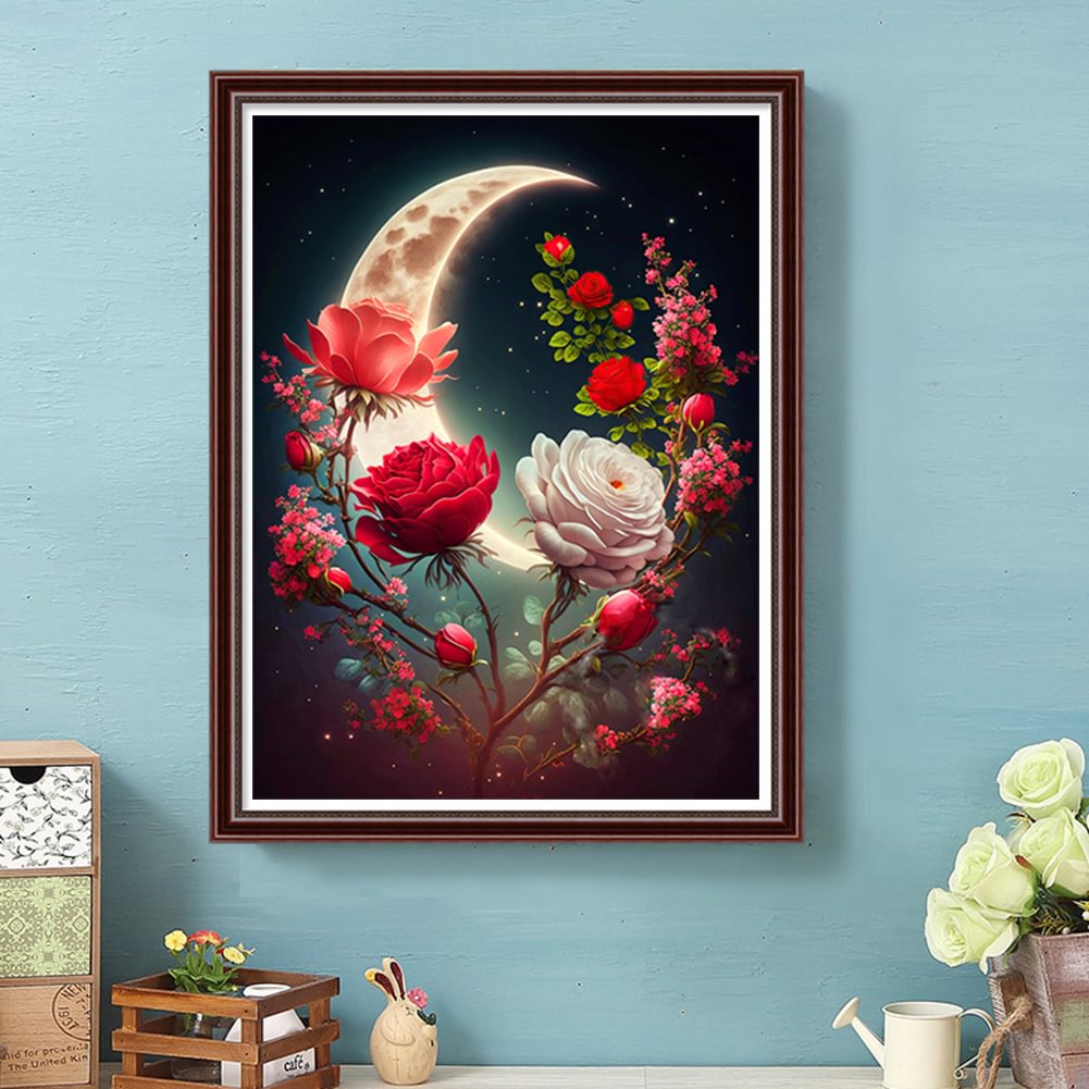 Moon Flower | Diamond Painting