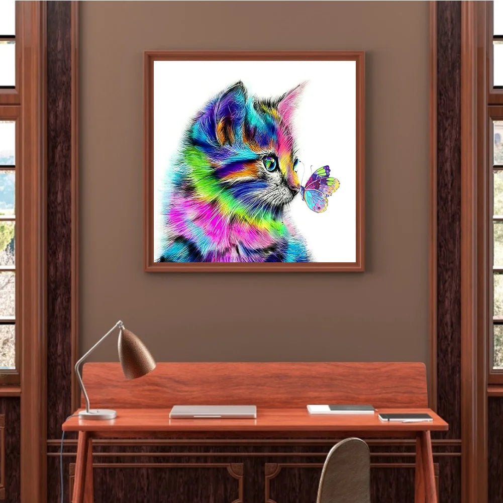 Colorful Cat | Diamond Painting