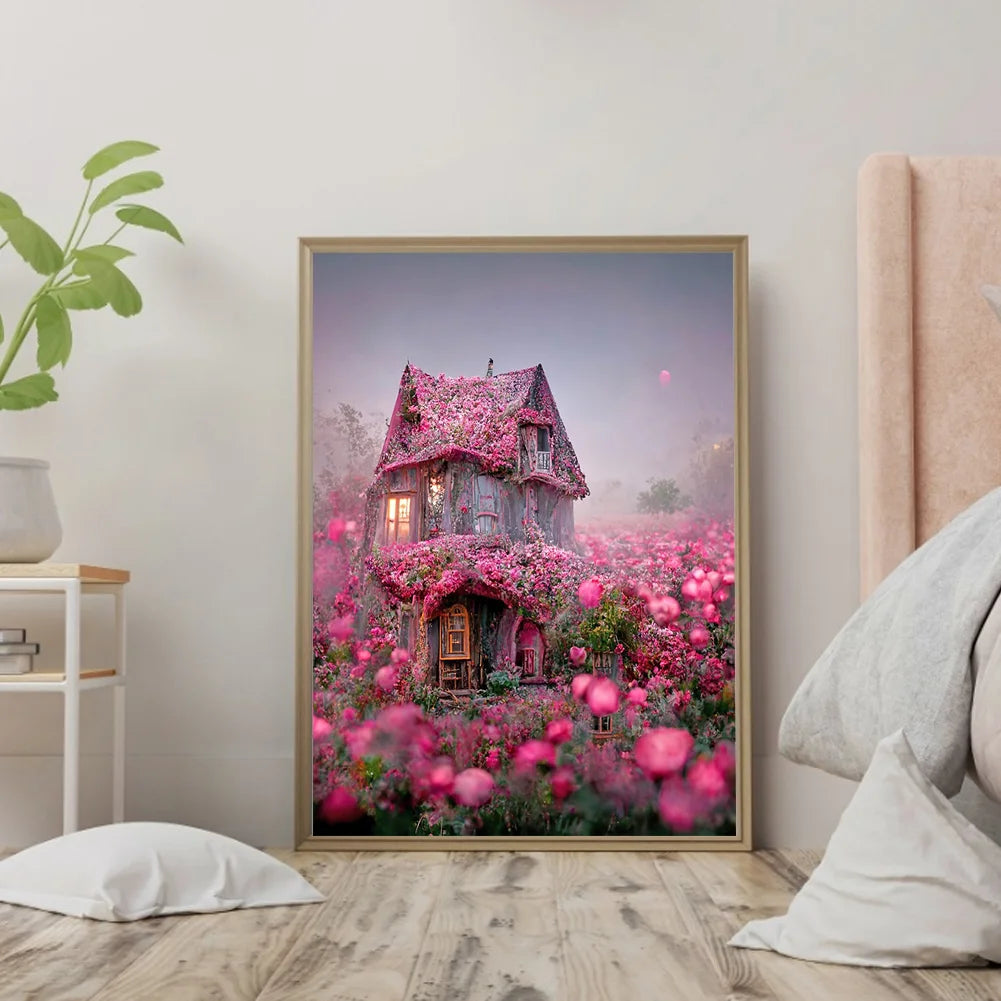 Pink Dream House | Diamond Painting