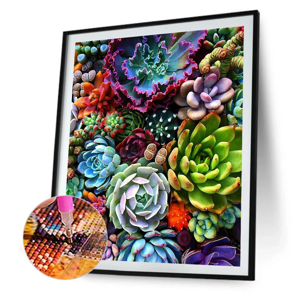 Succulents | Diamond Painting