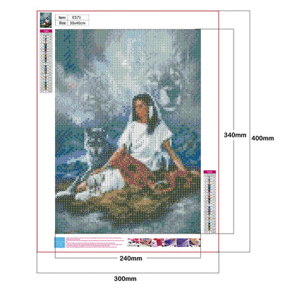 Beautiful Girl | Diamond Painting