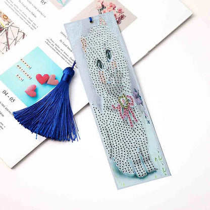 Diy Diamond Painting Leather Bookmark