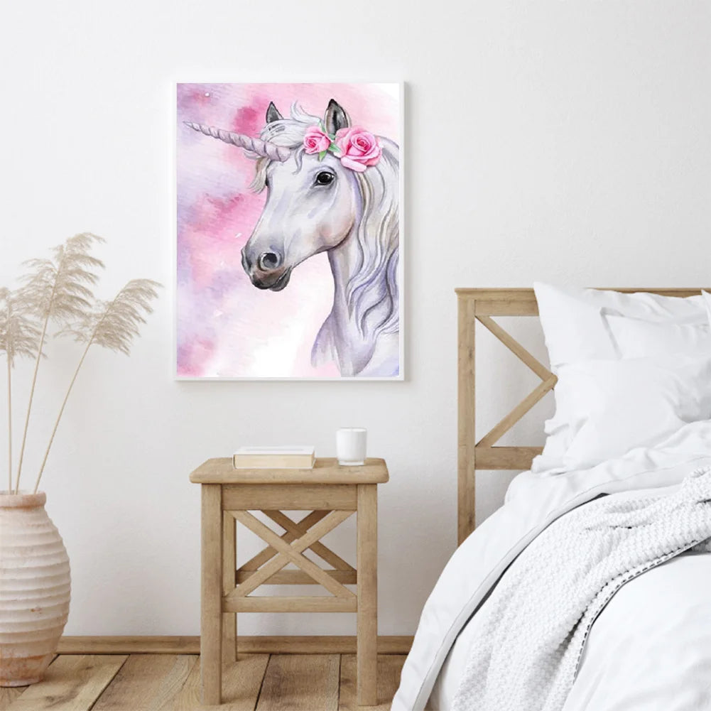 White Horse | Diamond Painting