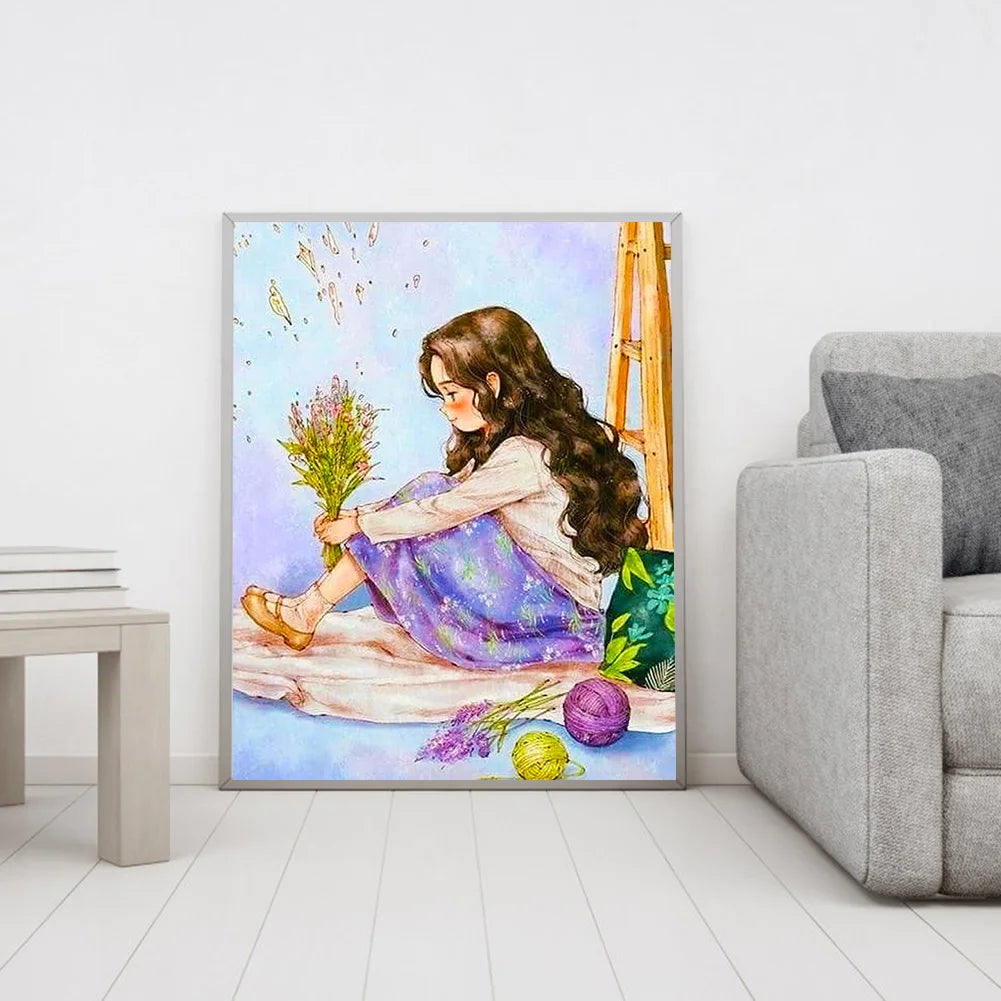 Beautiful Girl | Diamond Painting