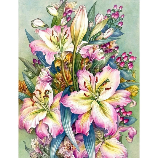 Beautiful Flowers | Diamond Painting