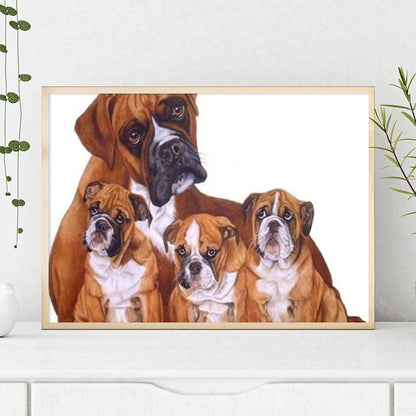 Smart Dogs Boxer | Diamond Painting