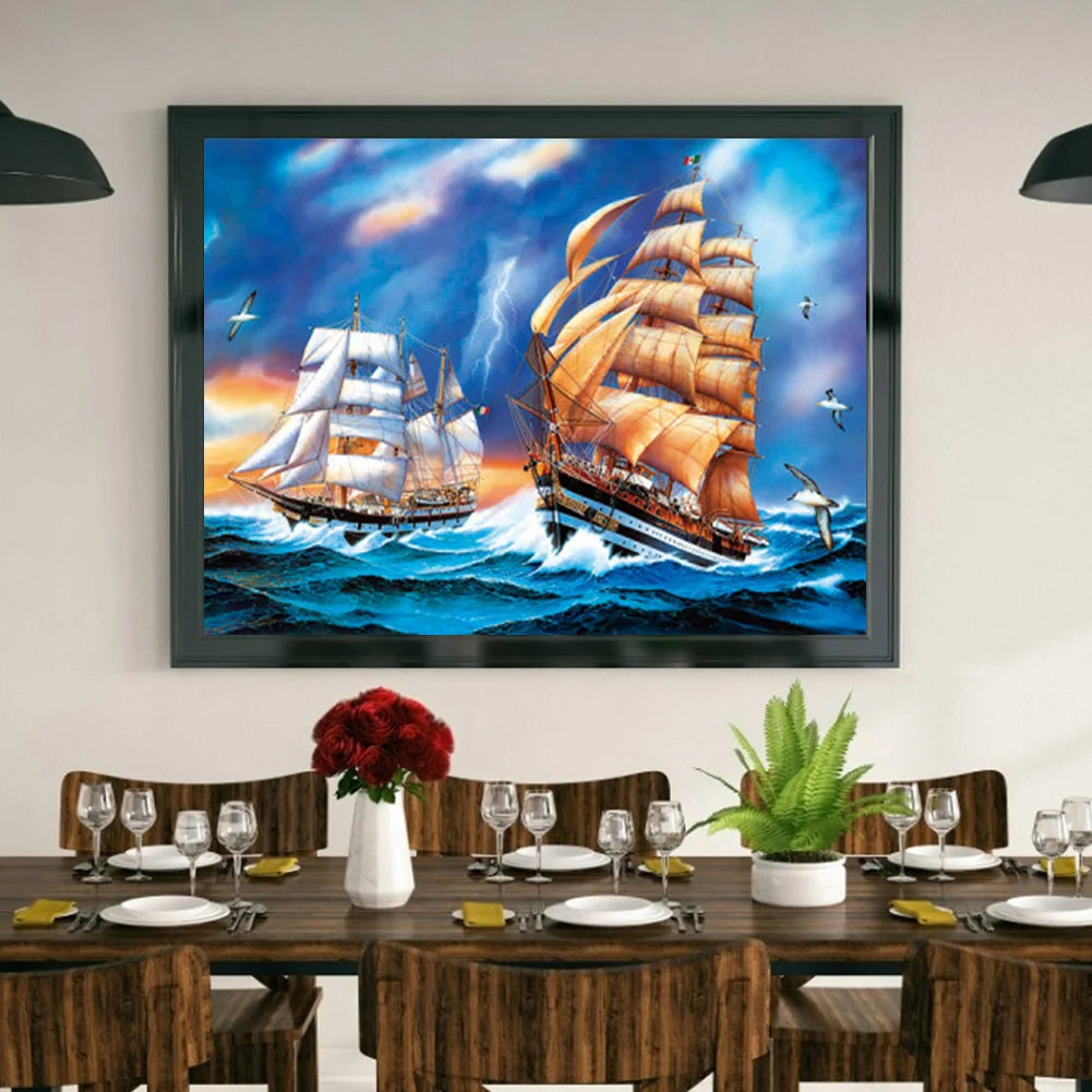 Sail Boat | Diamond Painting