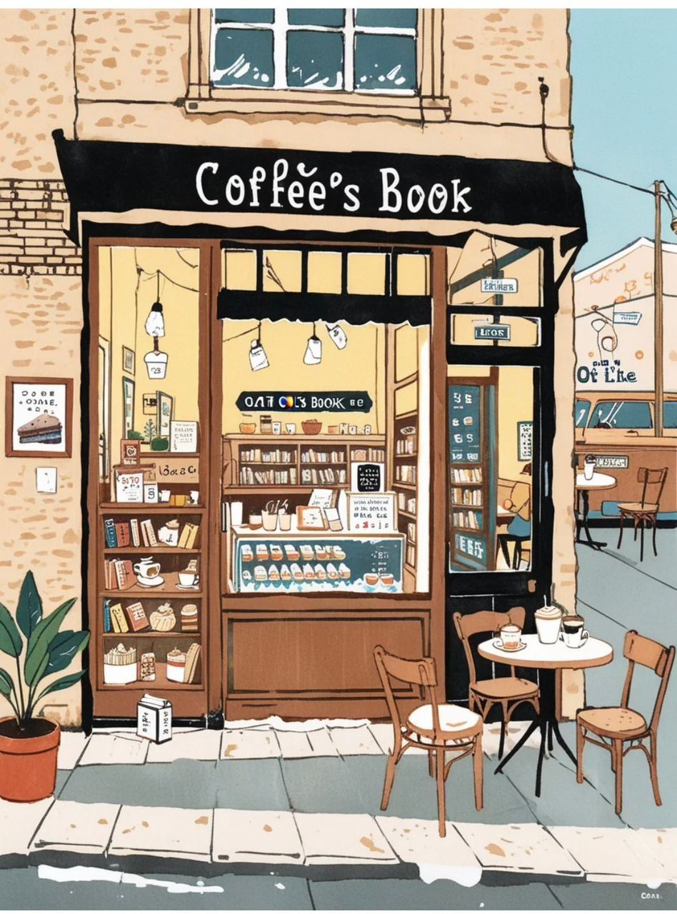 Bookshop | Diamond Painting