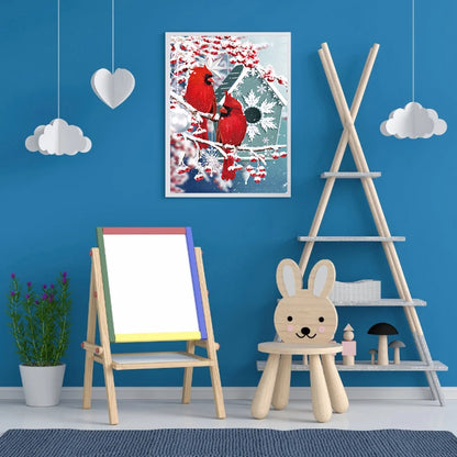 Cardinal Bird | Diamond Painting