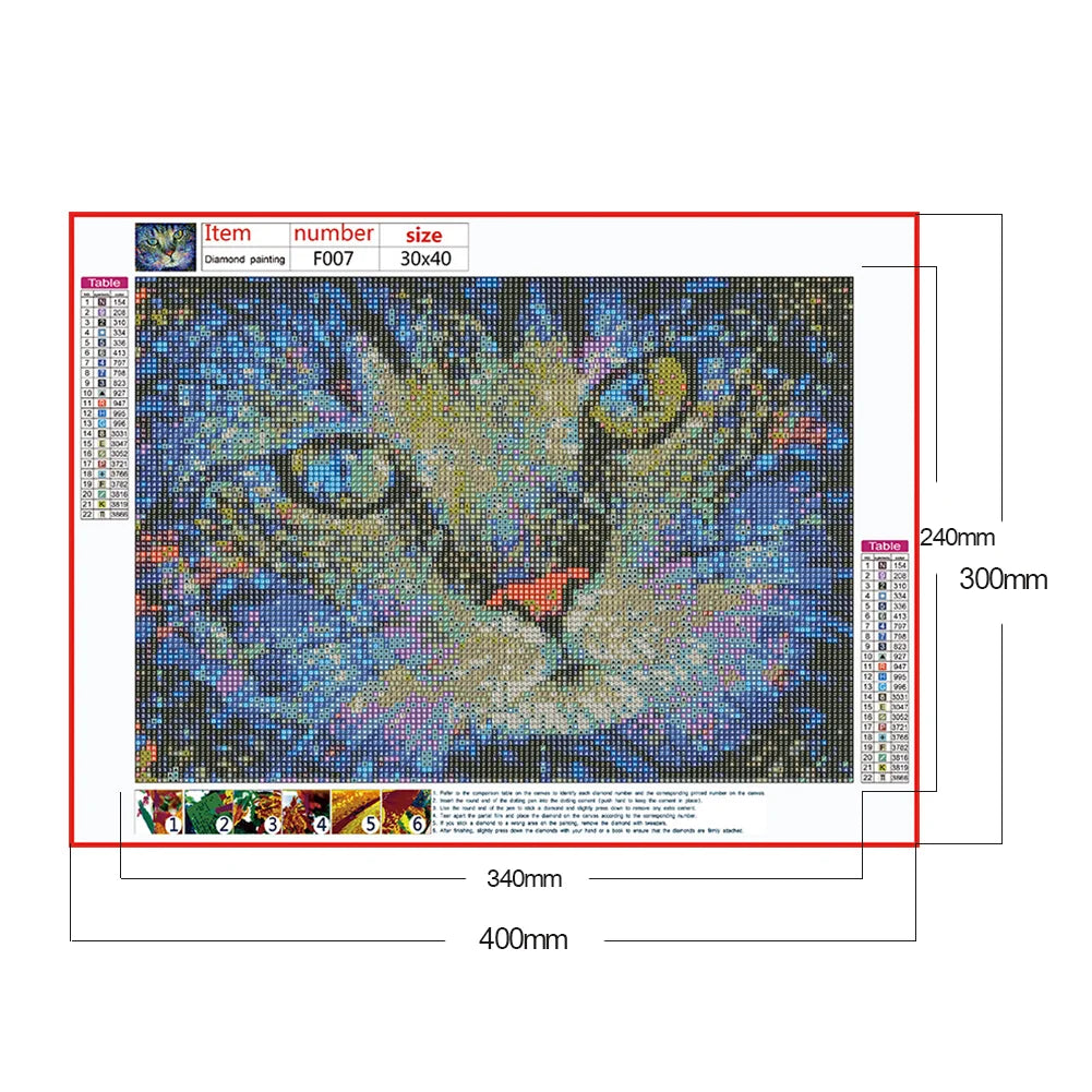 Cat | Diamond Painting