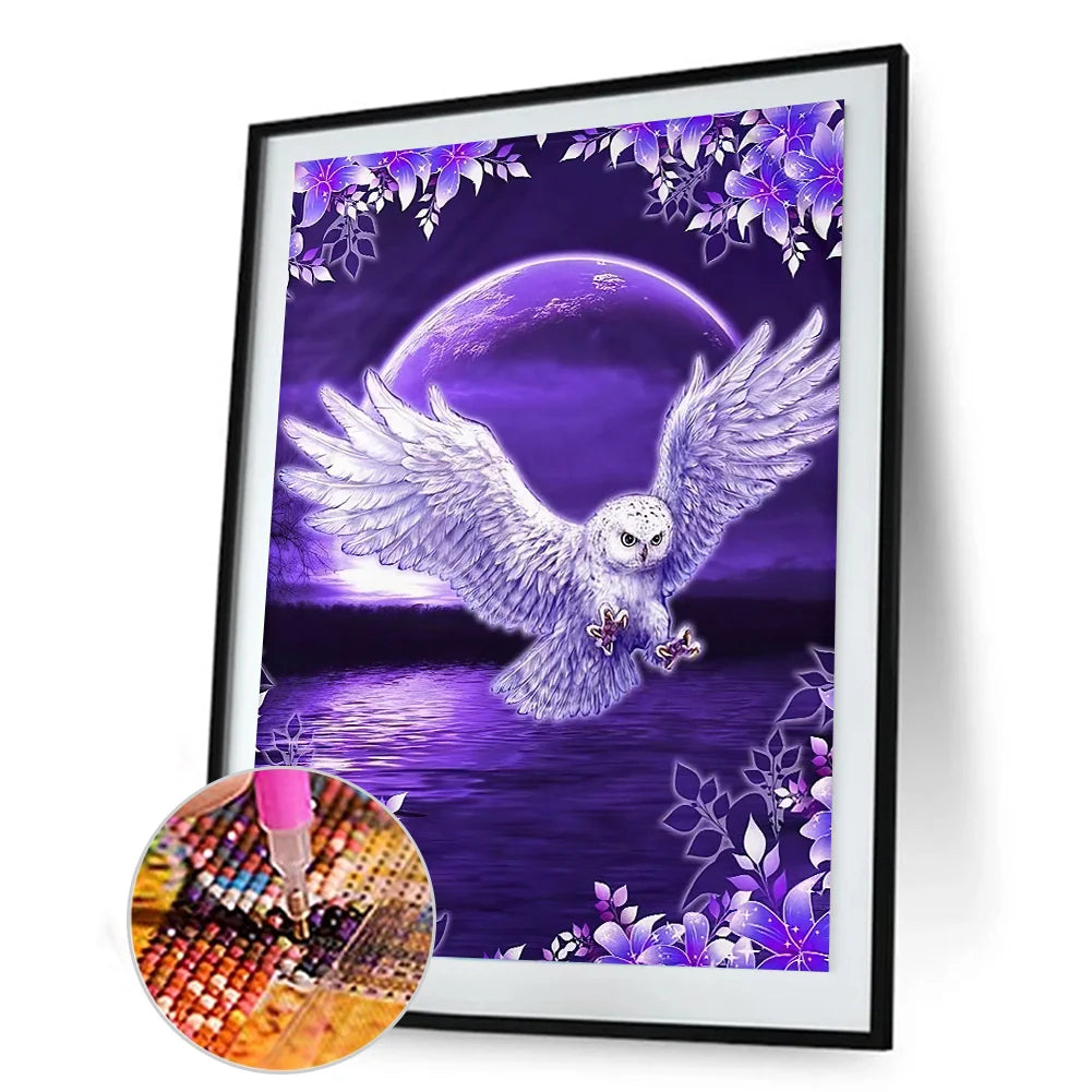 White Owl | Diamond Painting