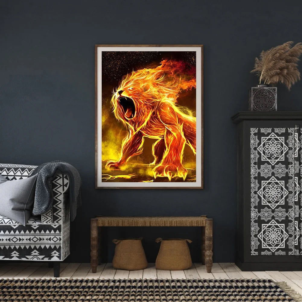 Lion | Diamond Painting