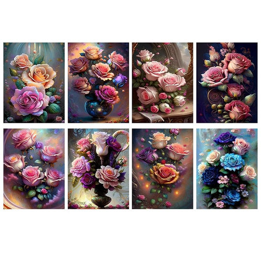 Colorful Flower | Diamond Painting