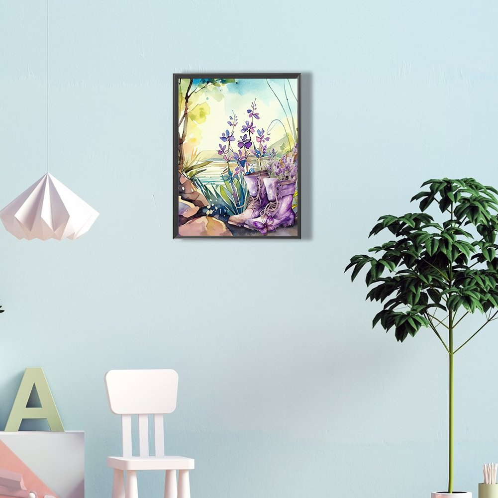 Flower Lavender | Diamond Painting