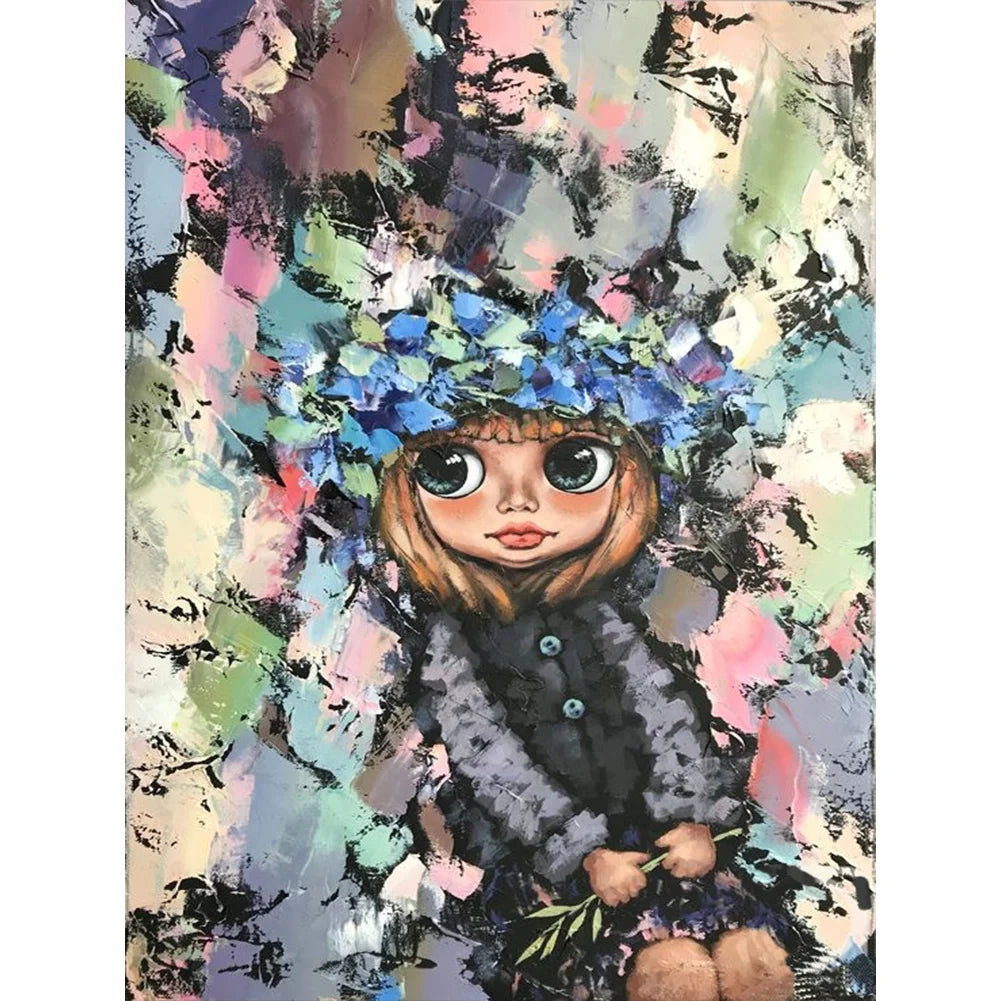 Beautiful Girl | Cross Stitch Embroidery