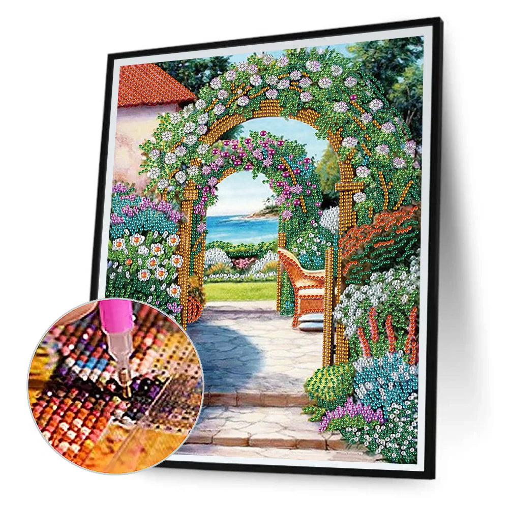 Garden Arch | Diamond Painting