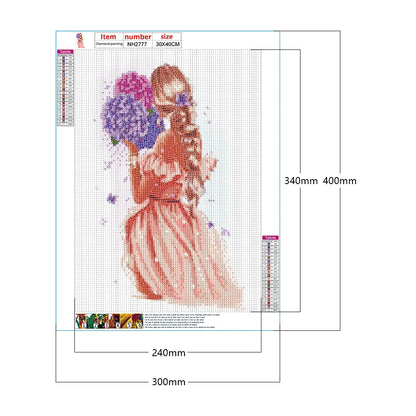 Beautiful Girl | Diamond Painting