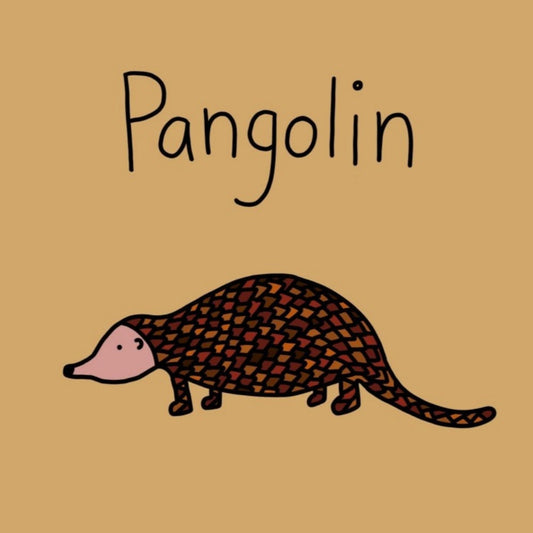 Pangolin | Cross Stitch Embroidery