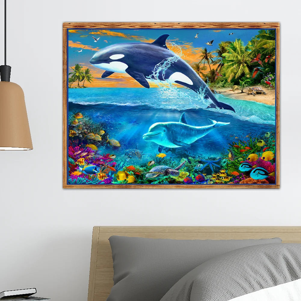 Dolphin | Diamond Painting