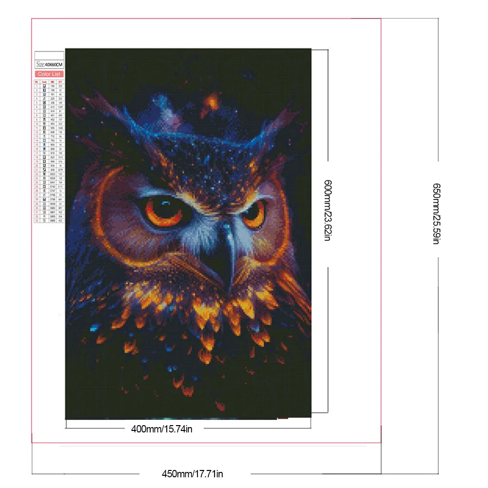 Owl | Diamond Painting