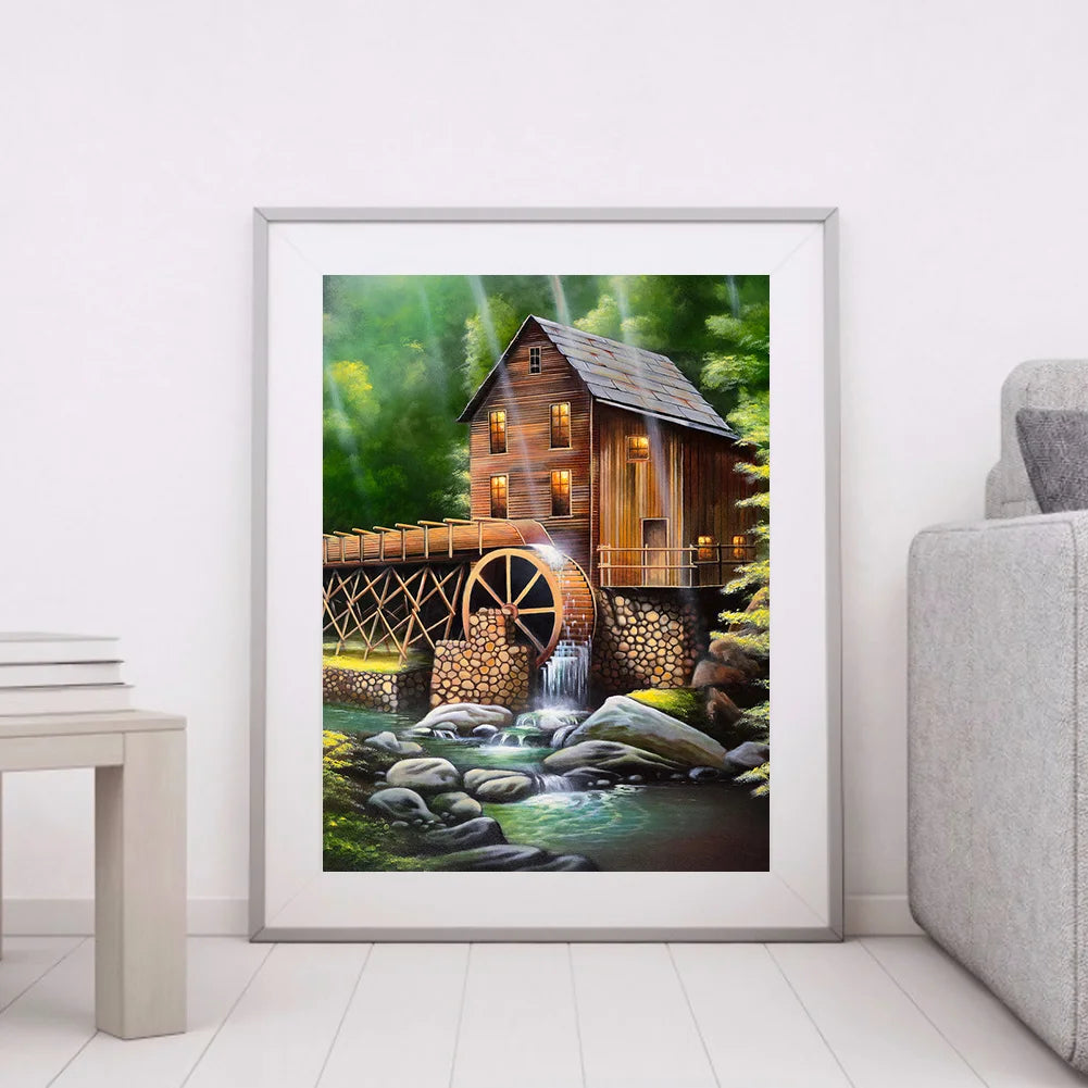 Water Wheel | Diamond Painting