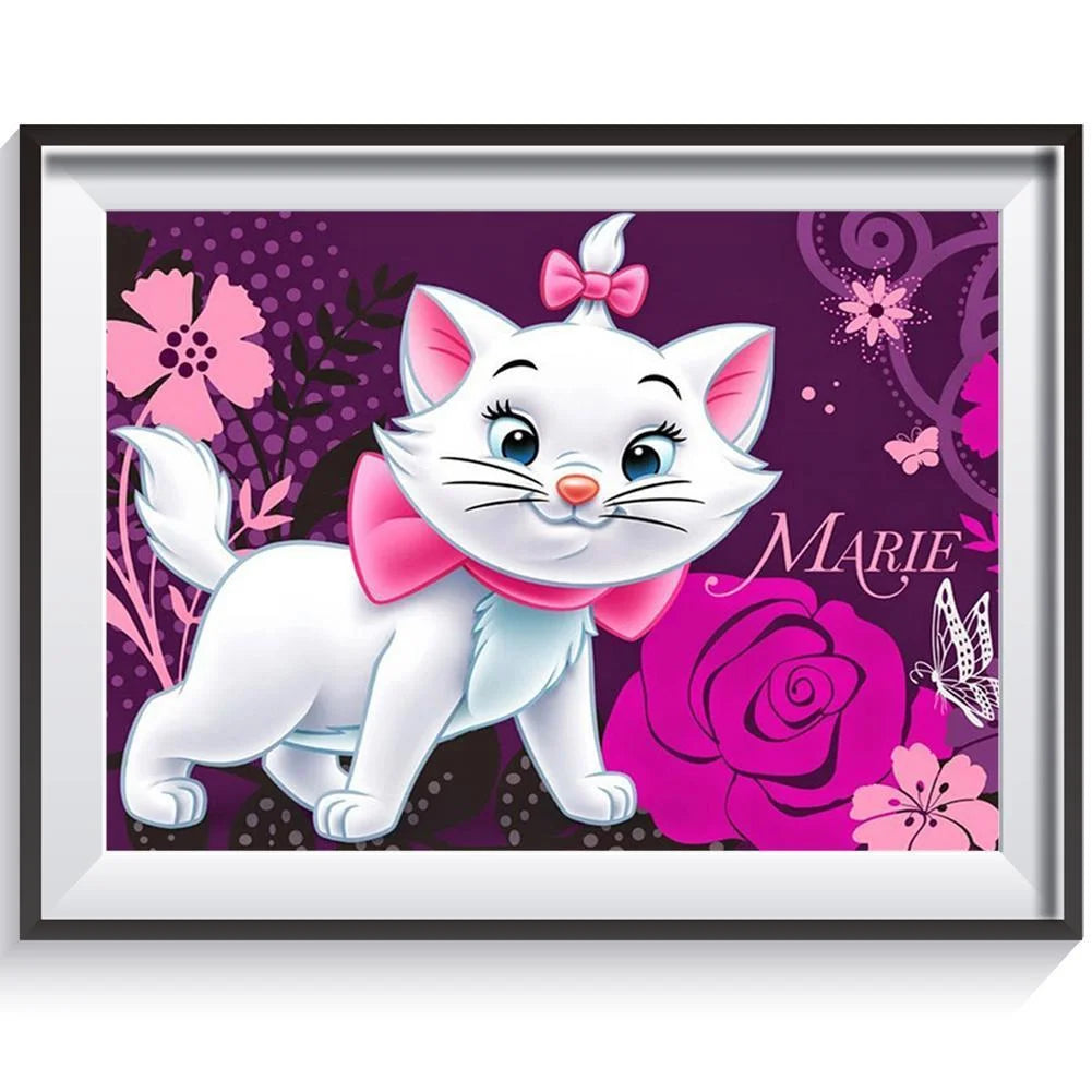 Cat Marie Aristocats | Diamond Painting